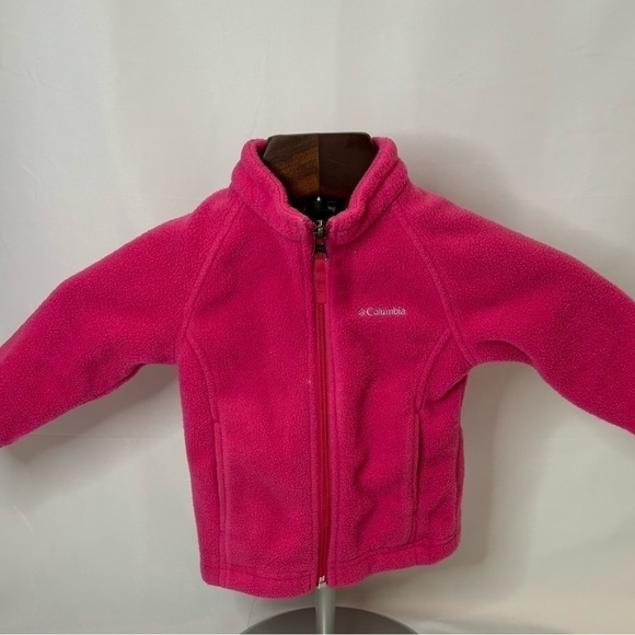 Columbia Other - Baby Girl Hot Pink Columbia Fleece Jacket, size: 12-18 months